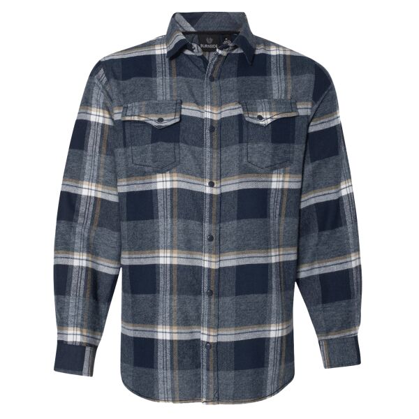 Men's Snap-Front Flannel Shirt Thumbnail