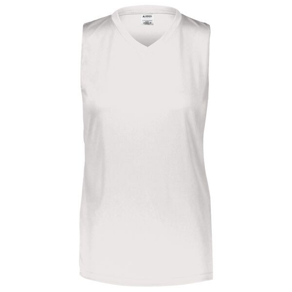 Girls Sleeveless Wicking Attain Jersey Thumbnail