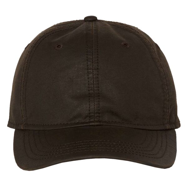 Landmark Unstructured Low-Profile Waxy Canvas Hat Thumbnail