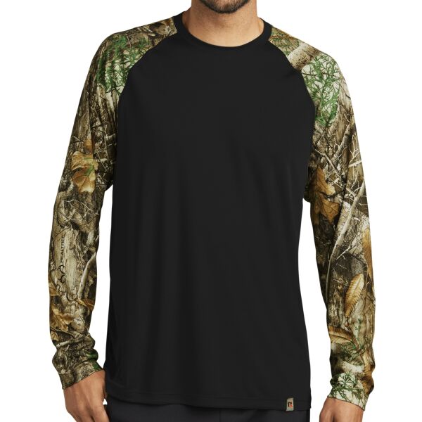Realtree ® Colorblock Performance Long Sleeve Tee Thumbnail