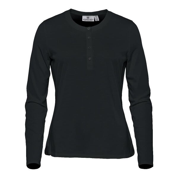 WOMEN'S TORCELLO LONG SLEEVE HENLEY Thumbnail