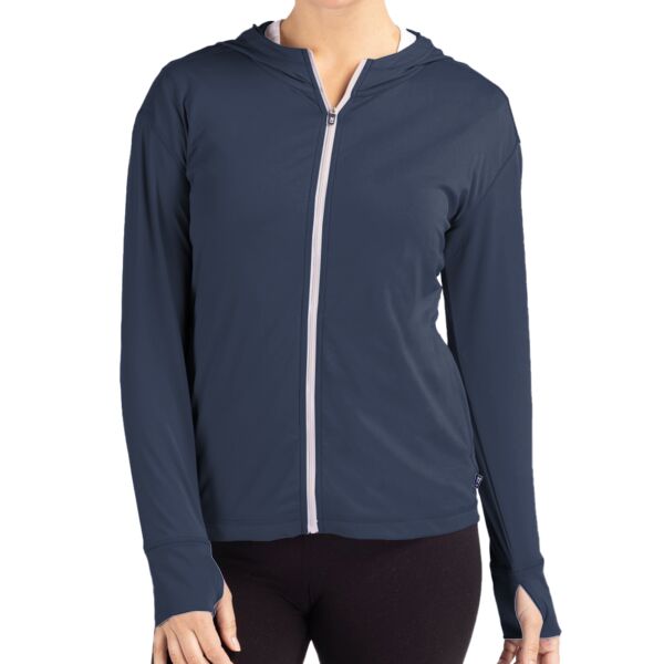 Cutter & Buck Daybreak Eco Recycled Womens Full Zip Hoodie Thumbnail