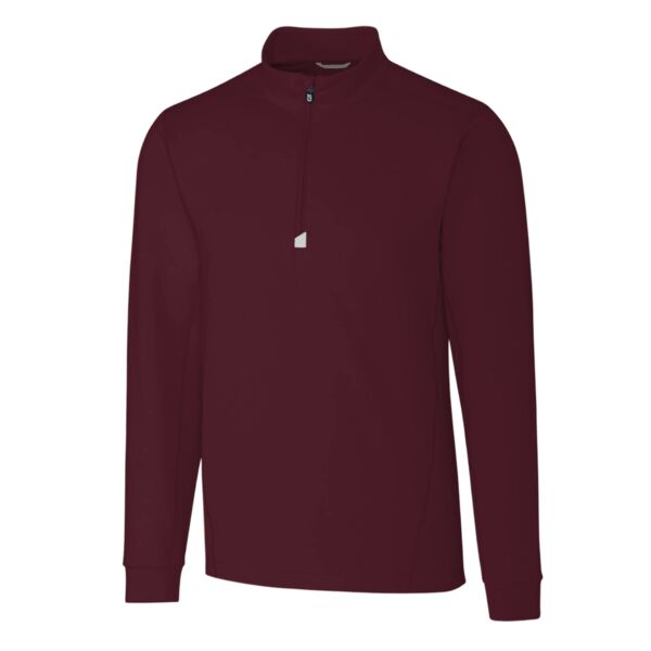 Cutter & Buck Traverse Stretch Quarter Zip Mens Pullover Thumbnail