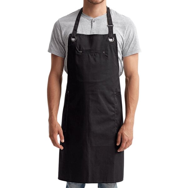 Barley Stitch Recycled Bib Apron with Pockets Thumbnail