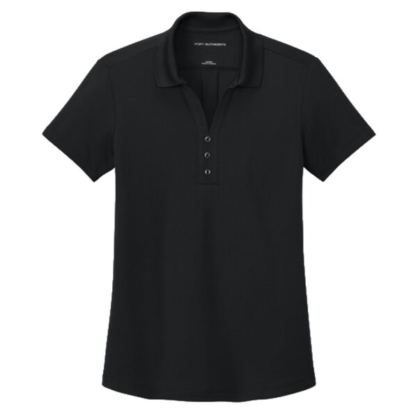Women's Plaited Pique Polo Thumbnail