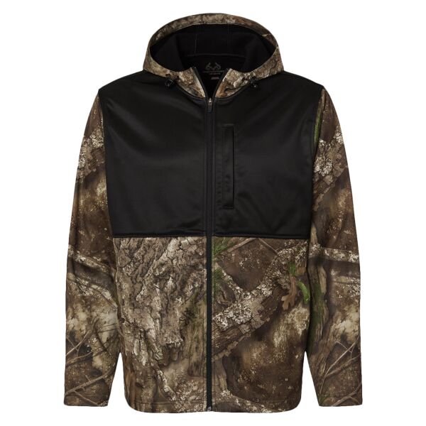 Unisex Realtree® Performance Colorblocked Full-Zip Hooded Sweatshirt Thumbnail