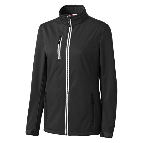 Clique Telemark Eco Stretch Softshell Full Zip Womens Jacket Thumbnail