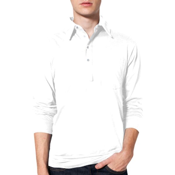 2472 Fine Jersey L/S Leisure Shirt Thumbnail