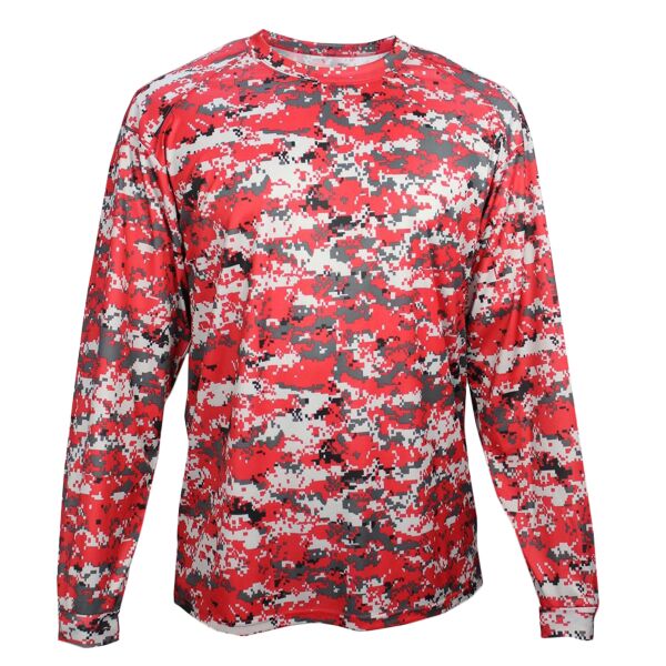 Youth Digital Camo Long Sleeve T-Shirt Thumbnail