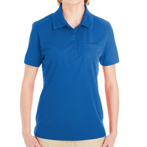 Ladies' Origin Performance Piqué Polo with Pocket Thumbnail