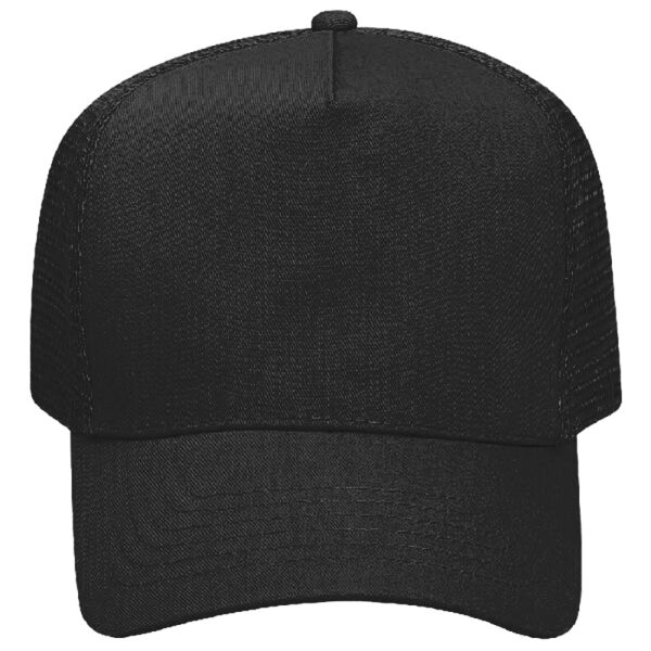 OTTO CAP 5 Panel Mid Profile Mesh Back Trucker Hat Thumbnail