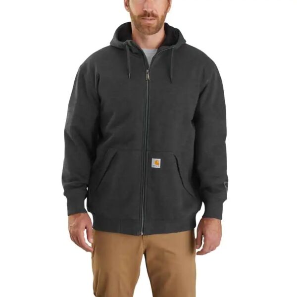 Carhartt - Rain Defender Loose Fit Midweight Thermal-Lined Full-Zip Sweatshirt Thumbnail