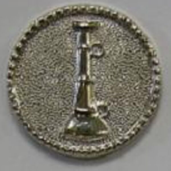 FD - 1 Silver Bugle w/ Silver Background Thumbnail