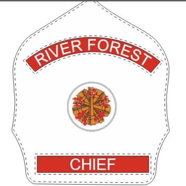 River Forest Chief 6" Helmet Shield  Thumbnail