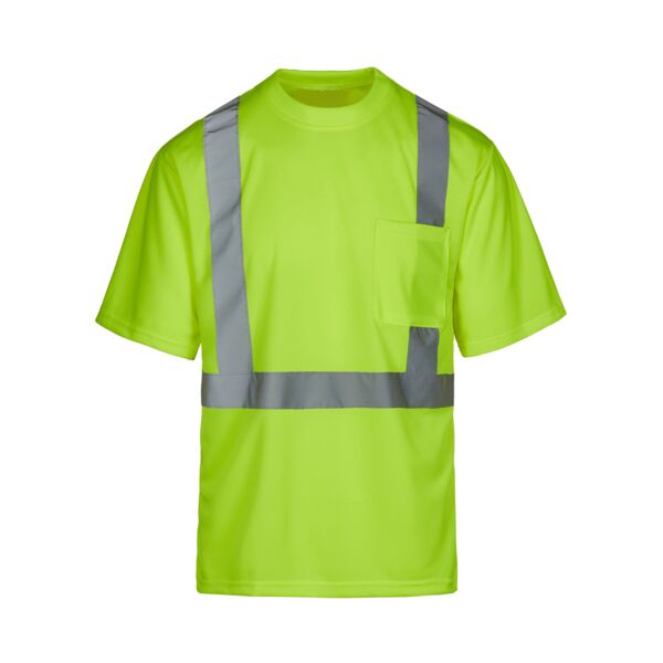 Class 2 Safety Green Short Sleeve T-shirt Thumbnail