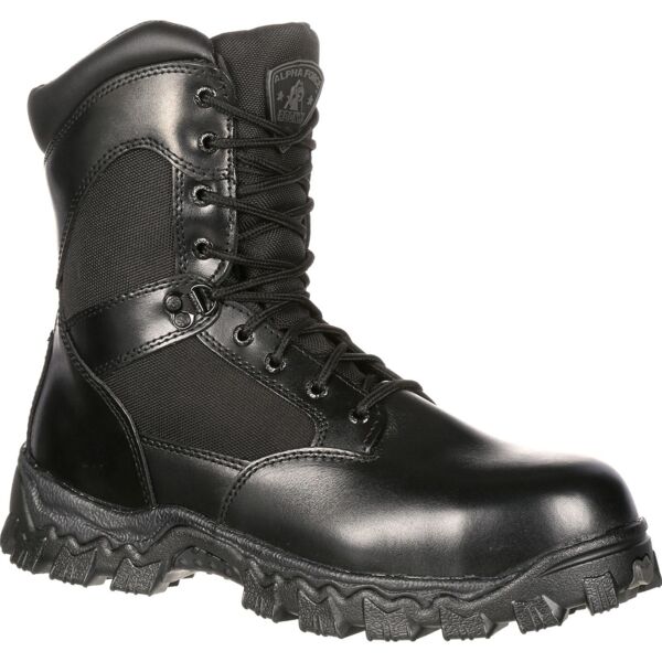 Rocky Alpha Force Zipper Waterproof Public Service Boot Thumbnail