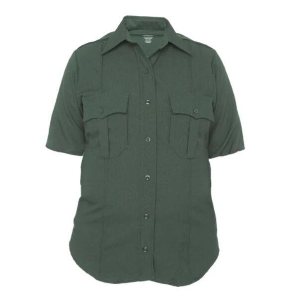 TexTrop2™ Zippered Short Sleeve Polyester Shirt-Women's Thumbnail