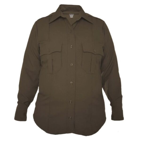 TexTrop2™ Zippered Long Sleeve Polyester Shirt-Women's Thumbnail