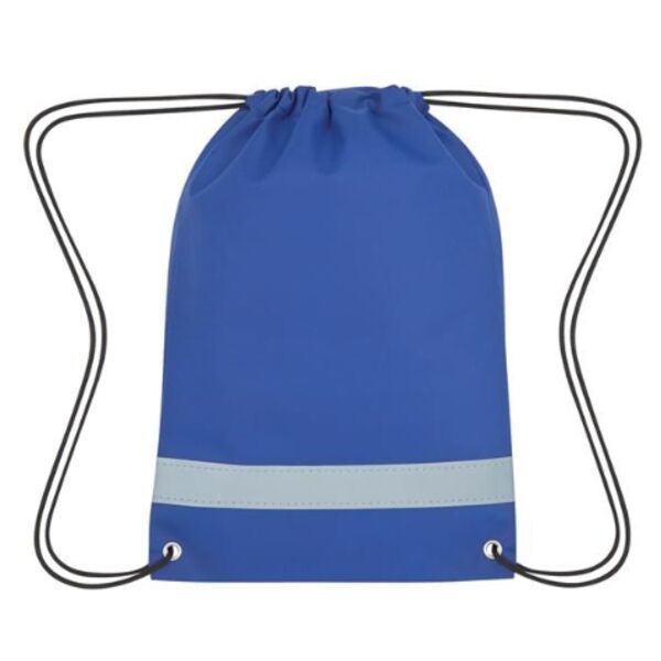 Lil' Bit Reflective Non-woven Drawstring Bag Thumbnail