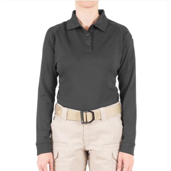 Women's Performance Long Sleeve Polo Thumbnail
