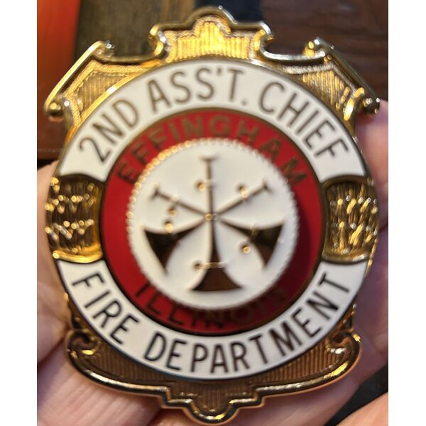 Effingham 2ND ASS'T CHIEF Badge Thumbnail