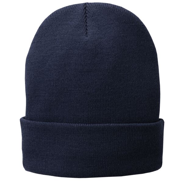 Fleece Lined Knit Cap - TW Thumbnail