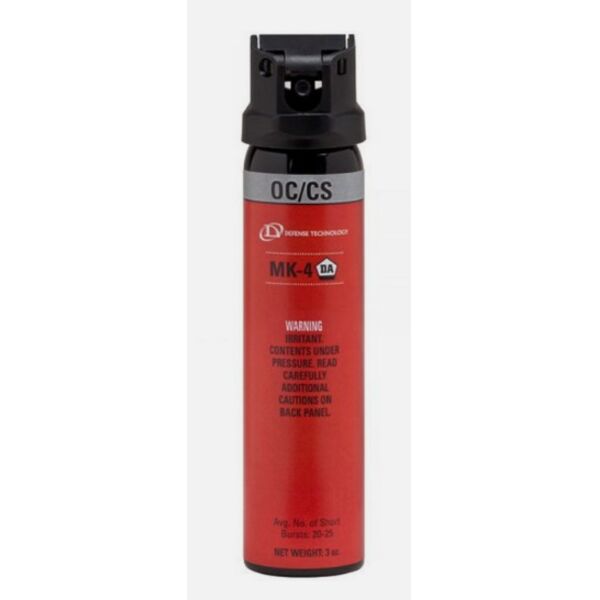 Defense Technology 56045 First Defense Stream Delivery (MK-4) Pepper Spray OC/CS, 3.0 Ounces Thumbnail