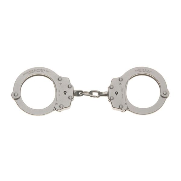 Model 700C Chain Link Handcuffs - Nickel Thumbnail