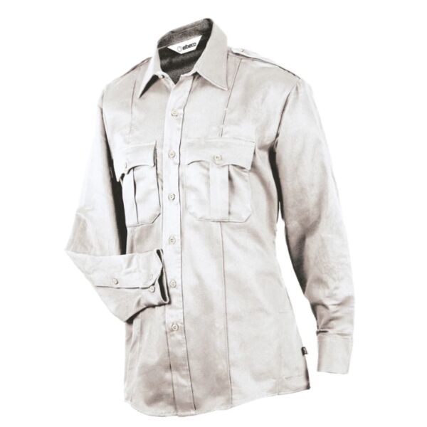 HeroShield™ 100% Cotton Bravo Long Sleeve Shirt (WT) Thumbnail