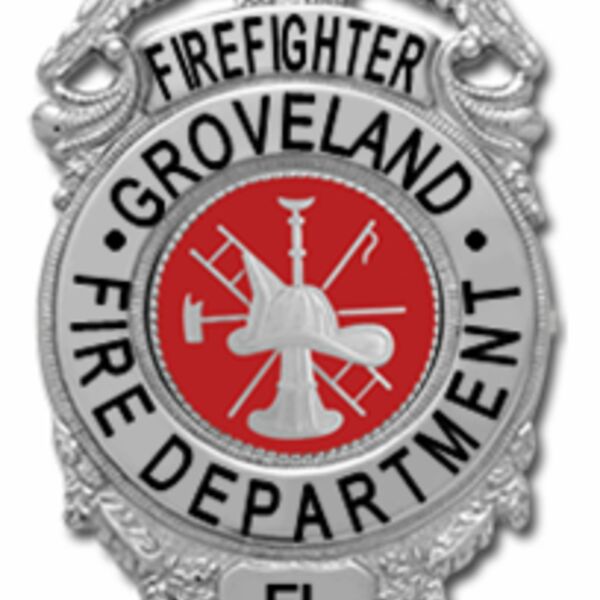 GROVELAND FF/MEDIC BADGE Thumbnail