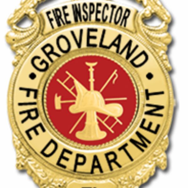 GROVELAND LIEUTENANT BADGE Thumbnail