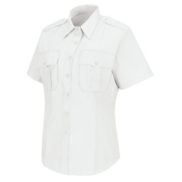 Women's New Dimension Poplin Short Sleeve Shirt Thumbnail