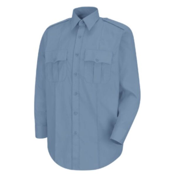 MEN'S New Dimension Poplin Long Sleeve Shirt Thumbnail