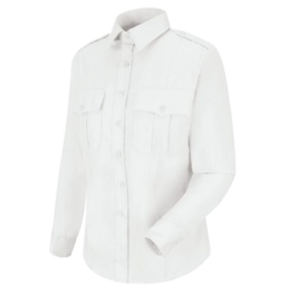 WOMEN'S New Dimension Poplin Long Sleeve Shirt Thumbnail