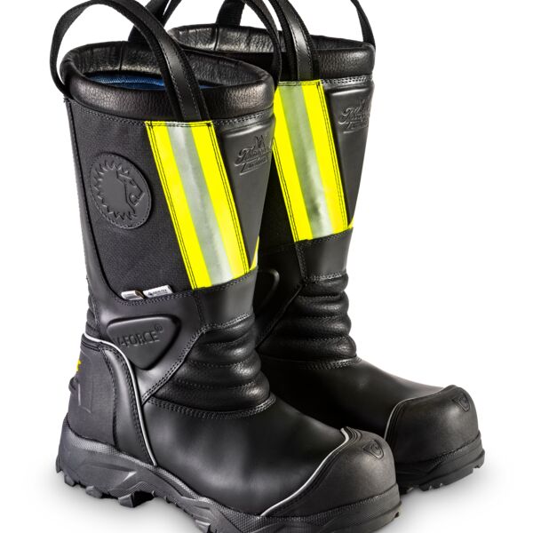 V-Force® USA – 14" Pull-On Leather Structural Boot Thumbnail