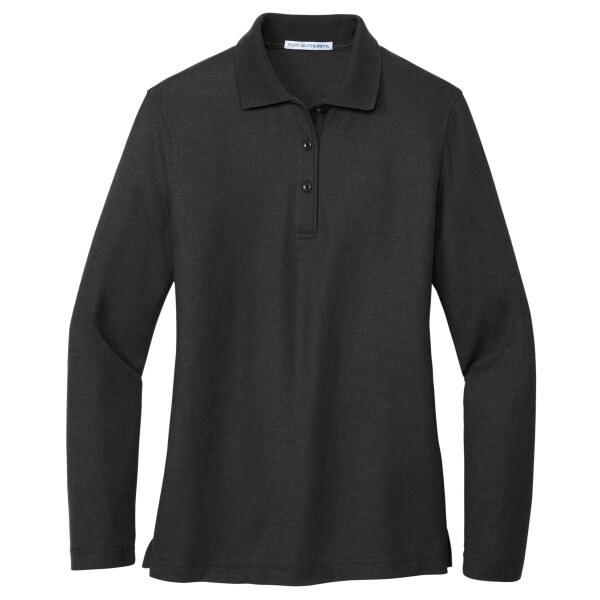 1963 Ladies Long Sleeve Silk Touch™ Polo (L500LS) Thumbnail