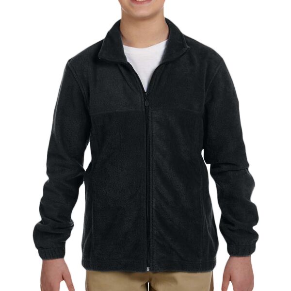 Glen Oaks Youth 8 oz. Full-Zip Fleece Thumbnail
