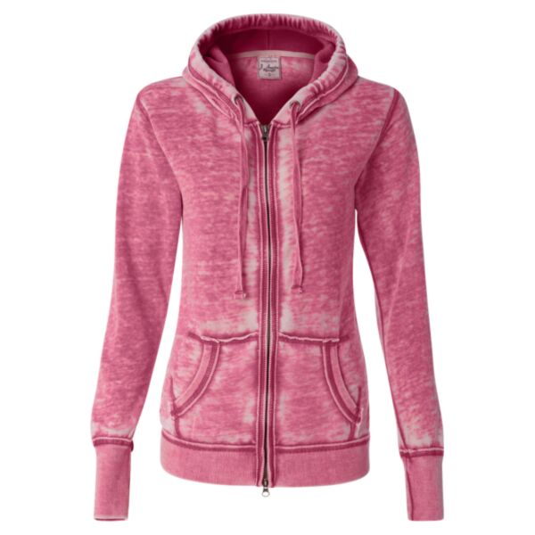 Dynasty Women's Zen Fleece Full-Zip Hooded Sweatshirt Thumbnail