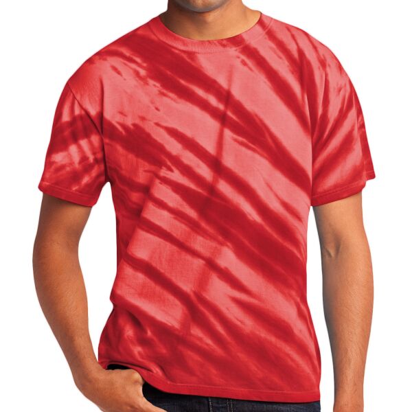 Glen Oaks Tiger Stripe Tie Dye Tee Thumbnail