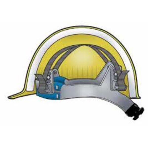 Ratchet system for helmet             Thumbnail