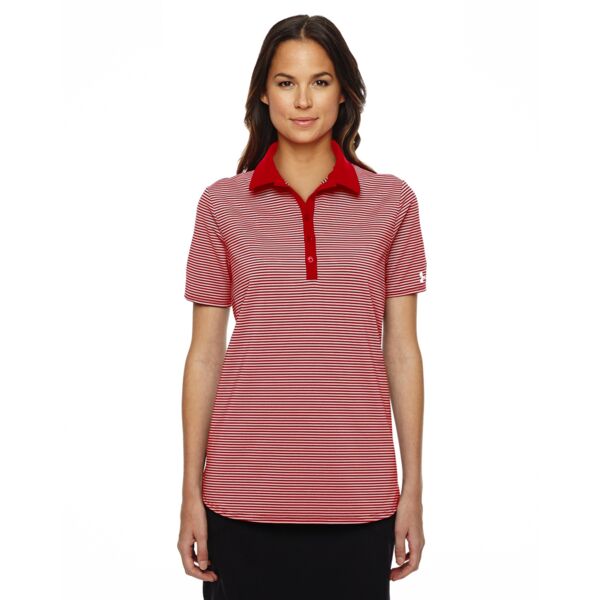 Under Armour Ladies' Playoff Stripe Polo Thumbnail