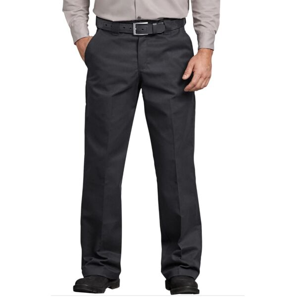 FLEX Relaxed Fit Straight Leg Twill Comfort Waist Pants Thumbnail