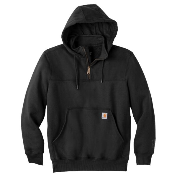 TALL Rain Defender ® Paxton Heavyweight Hooded Zip Mock Sweatshirt Thumbnail