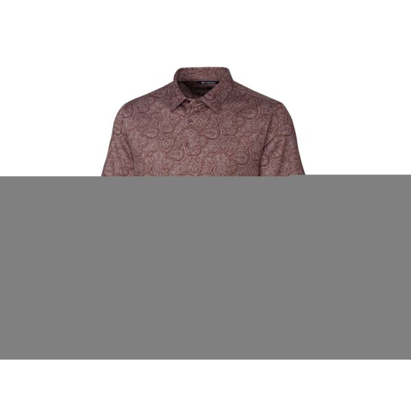 Forge Paisley Heather Print Polo Thumbnail