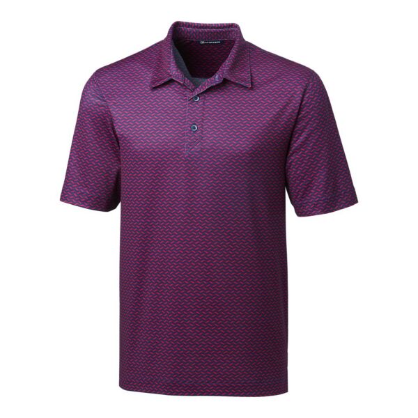 Pike Polo Herringbone Print Thumbnail