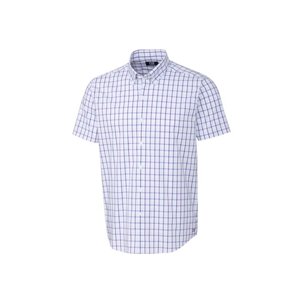 Soar Windowpane Plaid Short Sleeve Thumbnail
