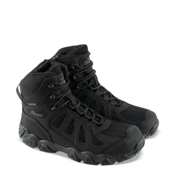 CROSSTREX SERIES  SAFETY TOE SIDE ZIP BBP WATERPROOF 6" HIKER Thumbnail
