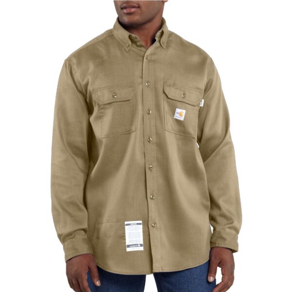 Work Dry Twill Shirt Tall Thumbnail