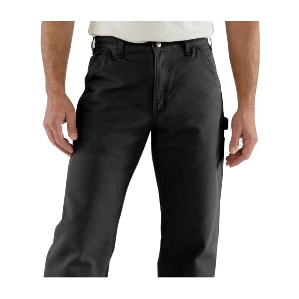 FLANNEL LINED WASHED DUCK DUNGAREE Thumbnail